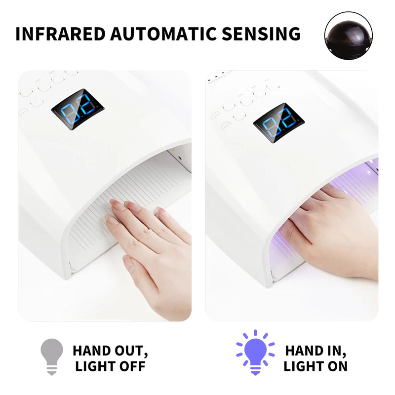 Glow Ova LumiCure™ – Pro UV Nail Lamp