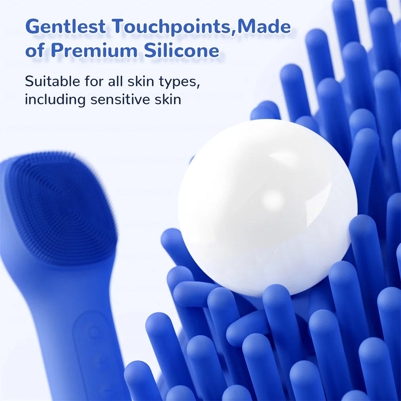 Glow Ova LumiGlow™ – Sonic Facial Cleansing & Massage Brush