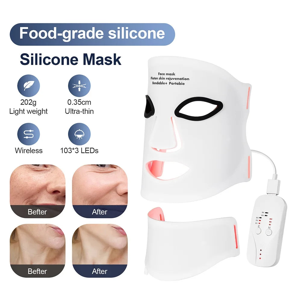 Glow Ova Vitalé™ – 7-Color LED Glow Mask