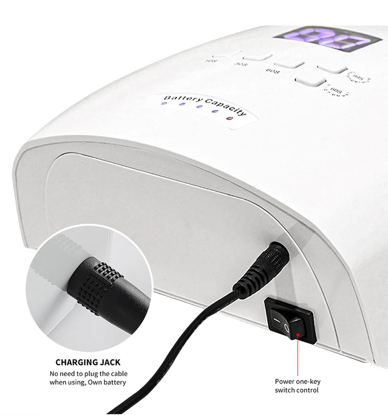Glow Ova LumiCure™ – Pro UV Nail Lamp