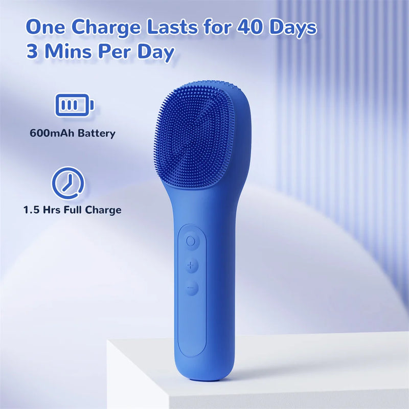 Glow Ova LumiGlow™ – Sonic Facial Cleansing & Massage Brush
