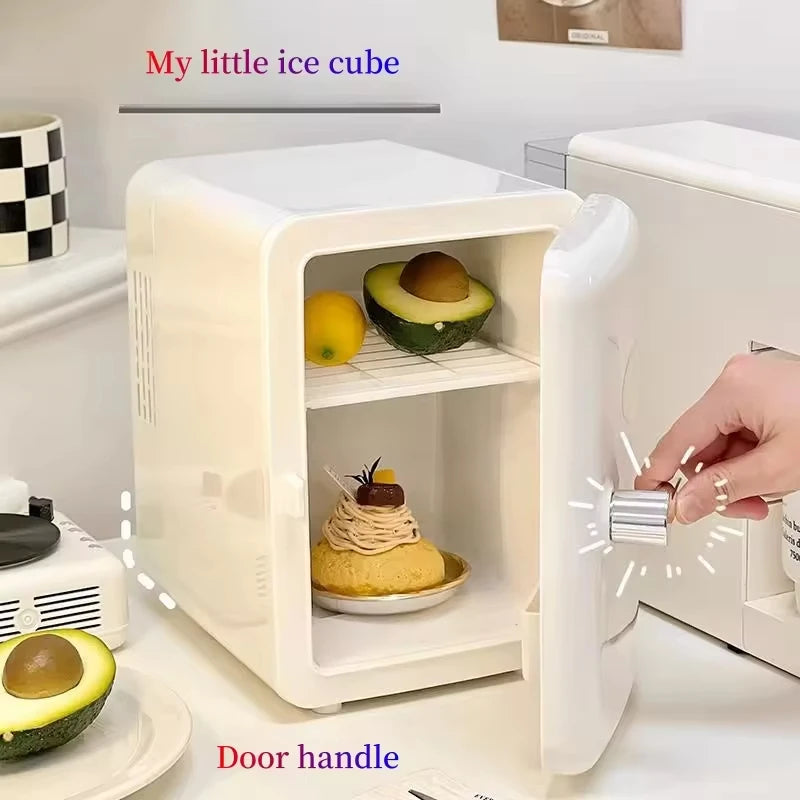 Glow Ova ChillGlow™ – 4L Mini Skincare & Beauty Fridge