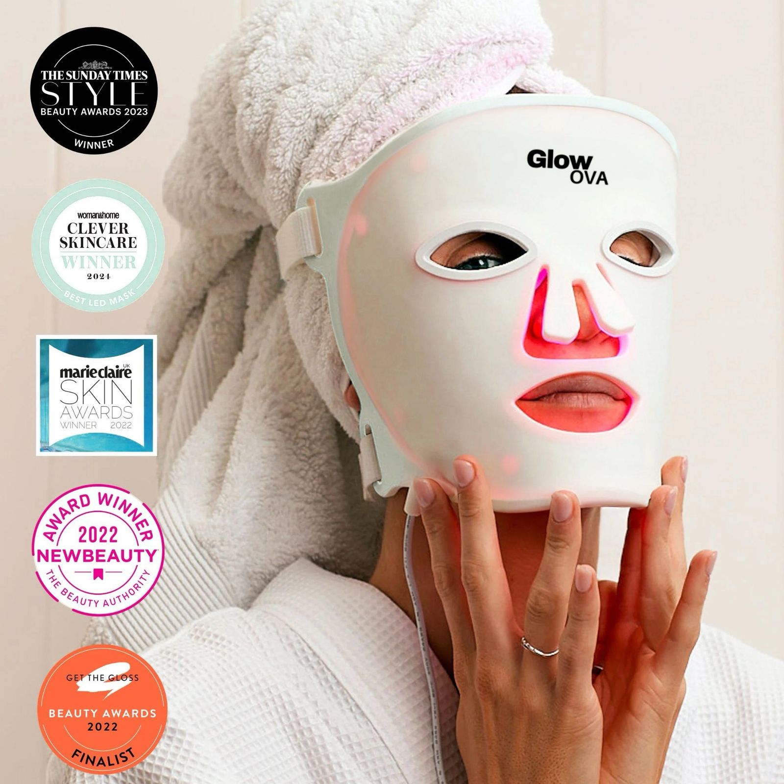 Glow Ova Vitalé™ – 7-Color LED Glow Mask